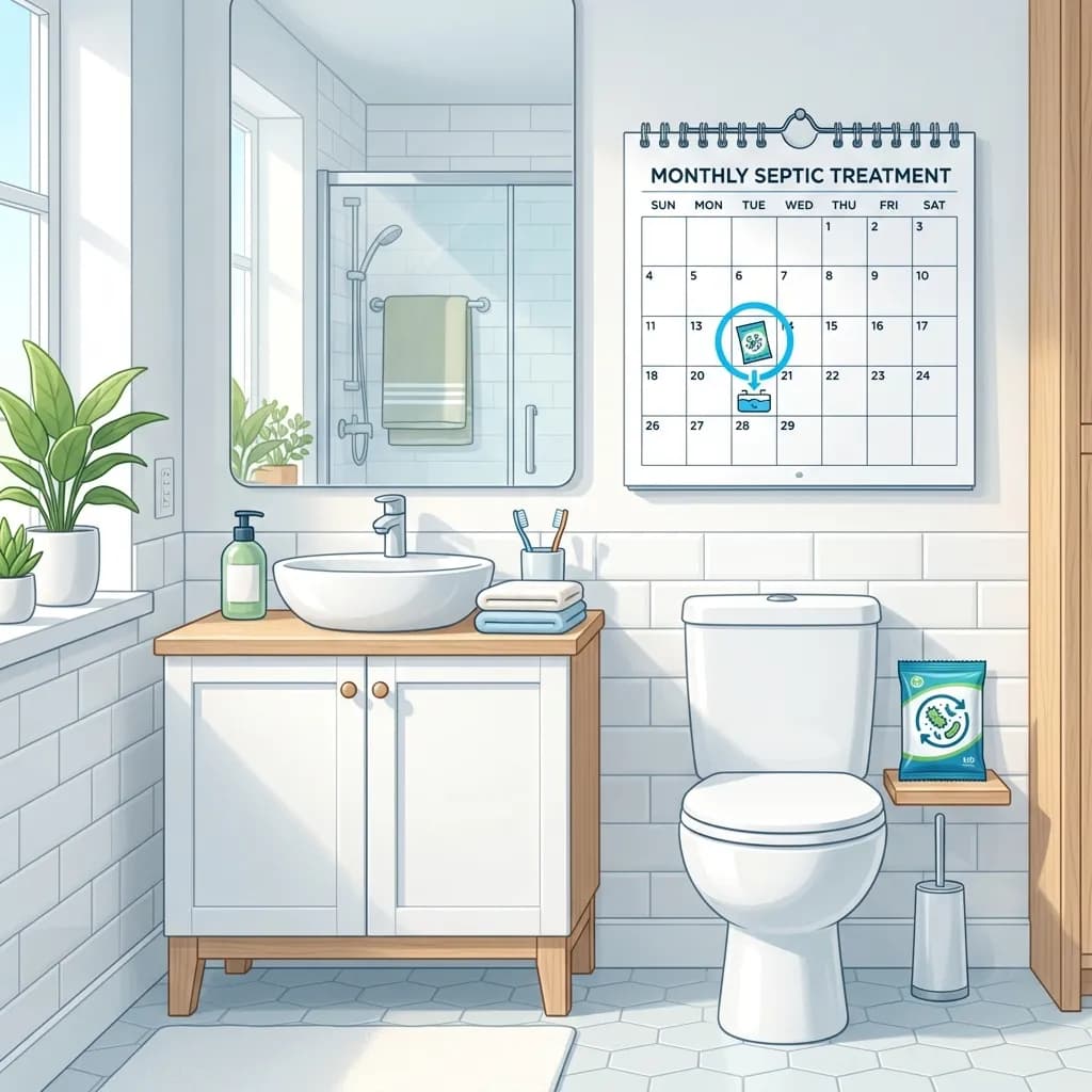 The Ideal Monthly Septic Tank Treatment Schedule